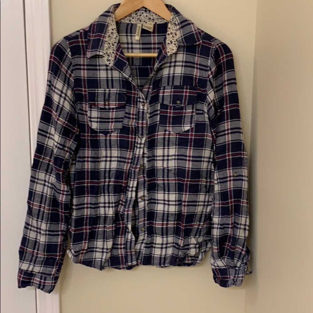 Fitted flannel